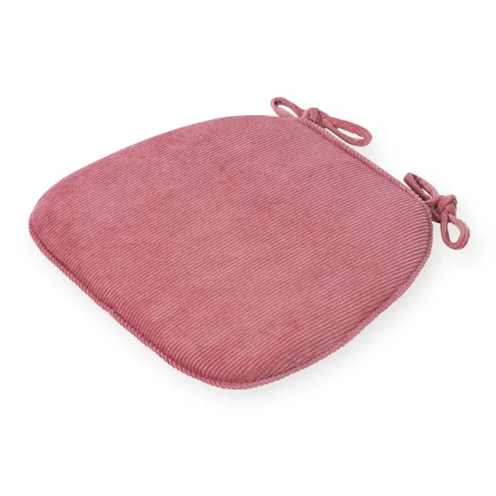 Cojín para silla de tela de pana Simple, almohadillas gruesas de madera maciza para silla, cojín de esponja suave y cómodo para cocina - 1