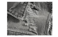 Chaleco rasgado retro sin mangas para hombre Estilo casual con mezcla t para primavera verano otoño Cuidado de la tela lavada a máquina: - details 6