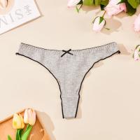 Bragas de Algodón para Mujer, Tanga Sexy, Cintura Media, parte trasera en T, Ropa Interior Sin Costura, Lencería Femenina - details 9