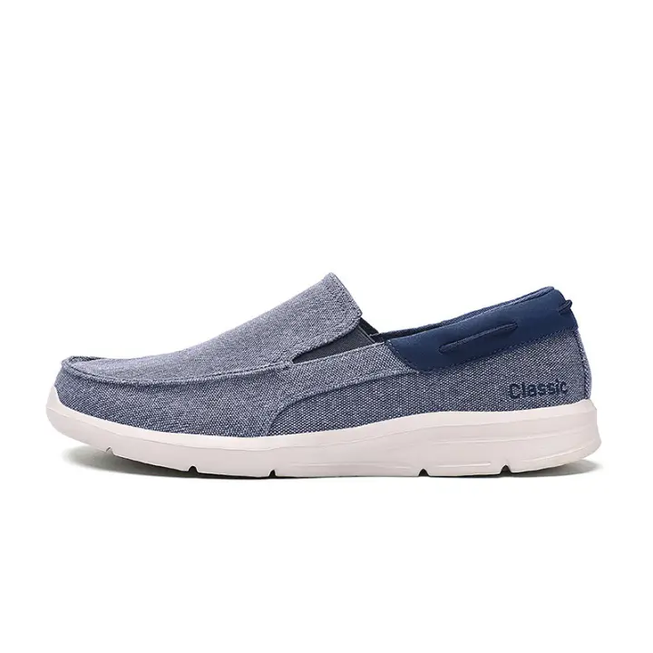 Zapatos casuales transpirables de un pedal para hombre, mocasines de tela de Beijing viejo - 1