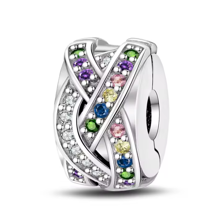 Safe Charm Pulsera de plata pura auténtica Material nacional de 3MM Joyería exquisita de cumpleaños para mujer - 1