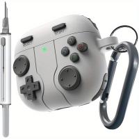 Cubierta de silicona absorbente para AirPods 2024, accesorio protector para juegos con bolígrafo de limpieza, 4 amortiguadores - details 6