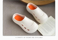 Nuevas zapatillas de verano para hombre y Chef de una palabra de Color sólido, zapatos quirúrgicos Nu para mujer, zuecos - details 17