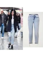 Jeans de Denim Recto de Cintura Alta para Mujeres Nueva Colección Primavera-Verano 2025 - details 1