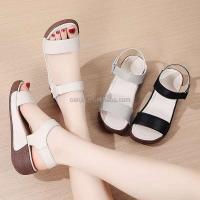 Nuevas sandalias de alta calidad con plataforma de tacón para verano, zapatos de mujer de cuero y piel de vaca para exteriores, alta calidad, precio bajo 2024 - details 6