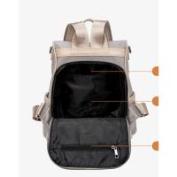 2025 Nueva Mochila De Tela Oxford Mochila Para Mujer, Tendencia De Moda Y Ocio Bolsa De Viaje De Gran Capacidad Mochila Escolar - details 12