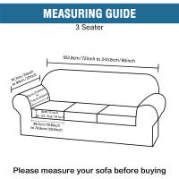 Funda De Sofá Elástica Antideslizante, Protector De Muebles Para Dormitorio, Todo Incluido, 1 unidad - details 5