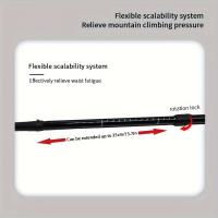 Bastón de Senderismo Ajustable y Telescópico de Aleación de Aluminio Ligero - details 2