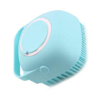 Cepillo de baño de silicona suave para perros y gatos, limpieza de aseo, ducha - details 5