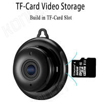 Cámara IP de Seguridad mini para el hogar Sistema de Vigilancia CCTV de 1080P 720P HD with Visión Nocturna WIFI Montaje en Mesa Interior y exterior - details 4