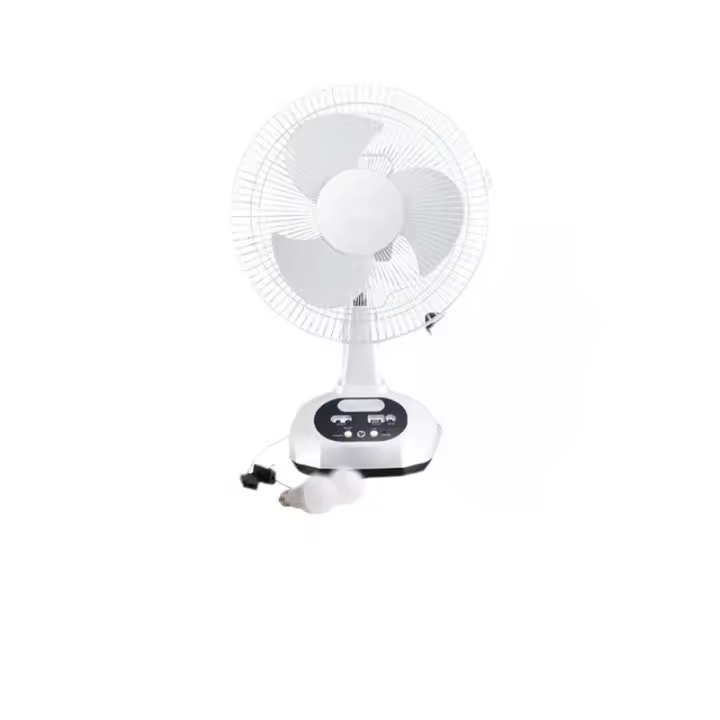 Ventilador Solar de 12 Pulgadas Carga de Viento Grande Longitud de Luz - 1