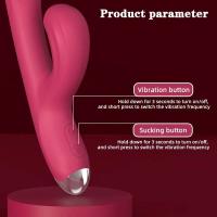 Consolador con calefacción, vibrador de succión, estimulación del punto G del clítoris, Juguetes sexuales para adultos para mujeres, dedo vibratorio Sexy - details 7