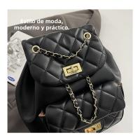Mochila de mujer con cadena de rombos 2025 nueva mochila versátil de moda de primavera mini mochila - details 18