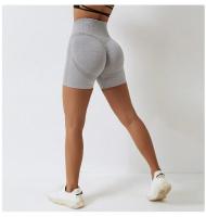 Shorts de Yoga de Cintura Alta Leggings de Fitness sin Costuras para Mujer - details 11