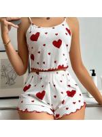 Conjunto de Pijamas para Mujer de 2 Piezas Ropa de Dormir Suave sin Mangas y Pantalones Cortos - details 4