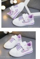 Zapatillas de deporte de cuero para niños, zapatos informales con bordado de amor, a la moda, para correr, escuela, 2024 - details 6