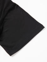 Camiseta deportiva informal de manga corta de verano para hombre, con costuras tricolores y cuello en V con muescas, estilo Henry - details 9