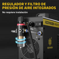 HITBOX 40Amps Plasma Cutter, Touch Pilot ARC DC Air Plasma Cutting Machine HVC50 220V Digital Plasma Cutter Clean Cut 13mm - details 6