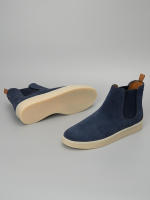 Botas de Piel Alta de Alta calidad, Color Sólido, estilo Chelsea, informal - details 5
