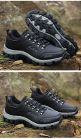 Zapatos de senderismo de marca para hombre, zapatillas de montaña para sendero al aire libre, malla antideslizante, transpirable, escalada en roca, zapatos deportivos atléticos - details 14
