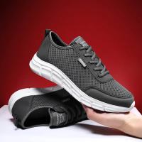 Zapatillas de Malla Transpirable Nuevas para Hombre Zapatos Ligeros Informales para Caminar - details 4