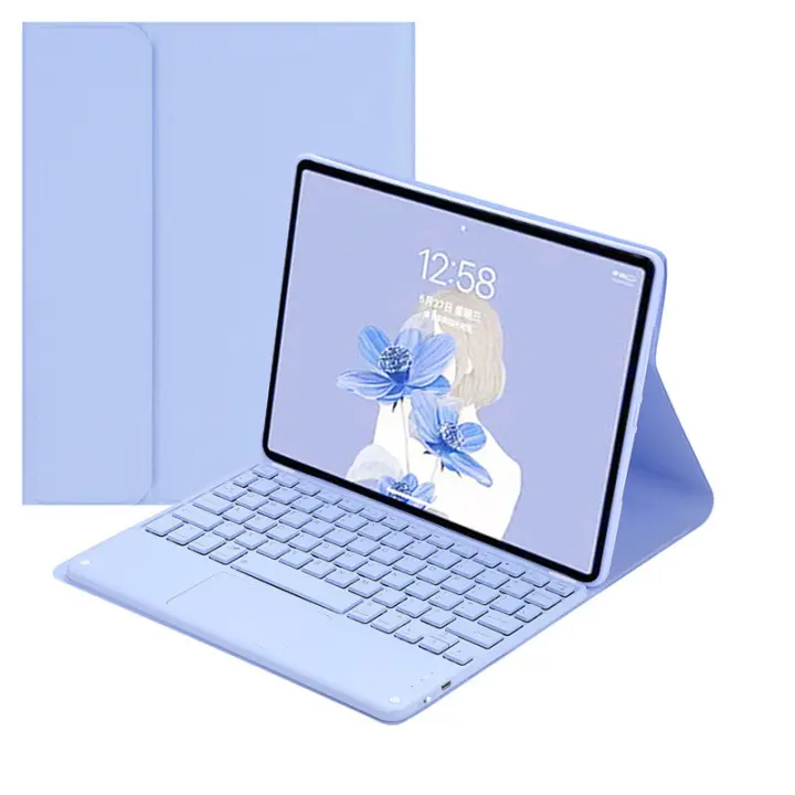 Funda con teclado en español para Lenovo Tab P11 Pro, TB-J706F de TB-J706N de 11,5 pulgadas, con Trackpad y teclado magnético inalámbrico - 1
