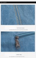 Bolso vintage de un hombro de mujer, bolso de lona de gran capacidad, bolso de mujer - moda - details 6