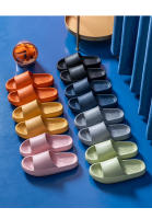 Zapatillas de suela gruesa para hombre y mujer, sandalias suaves de EVA, para el hogar Chanclas de playa, antideslizantes, talla grande 36-45 - details 11