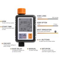 Eshico Temporizador automático diario de agua digital para riego al aire libre, accesorios de jardín, programador ajustable - details 10