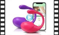 Leten Vibrador Dildo G Spot Control Remoto APP Vibrante Huevo Inalámbrico Bluetooth - details 0