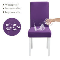 DUDUME Funda de tela impermeable para silla, cubierta elástica de LICRA suave para asiento de oficina, cocina, comedor y boda - details 21