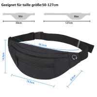 Riñonera para mujeres y hombres con conector para auriculares, bolsa de entrenamiento al aire libre, Vies, correr, senderismo - details 8