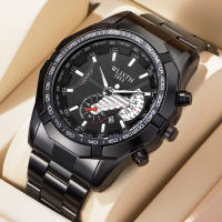 Reloj de hombre resistente al agua no mecánico con esfera grande - details 1
