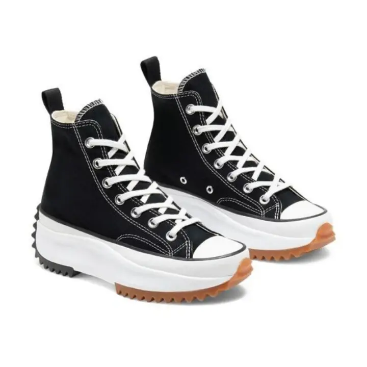 Zapatillas Negras Estilo Correr Estrella Zapatillas de Moda para Mujeres - 1