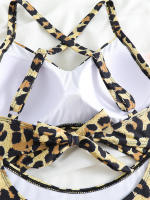 Bañador de una pieza para mujer, traje de baño con realce, Monokini Sexy recortado, ropa de playa para verano, 2024 - details 5