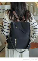 Mochila de nylon con mango suave de color sólido, grande, cinturón de cojín de aire - details 21