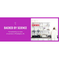 Backed by science and formulated by our team  of scientists in Philadelphia, PA