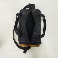 Bolso bandolera grande para hombre, bolso de hombro deportivo informal, nailon, correa ajustable, 1,5 m de largo, negro, solo lavado a mano, para fitness, viajes, desplazamientos diarios, regalo - details 8