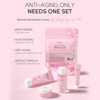 Sakura-Conjuntos y kits para el cuidado de la piel con suero limpiador, crema para ojos, crema con esencia, productos de belleza para mujeres, juegos de regalo, Kit de viaje de rutina - details 5