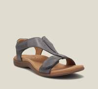Sandalias ligeras con correa en el tobillo para mujer, zapatos Retro duraderos y suaves con punta abierta para playa y exteriores, 2024 - details 1