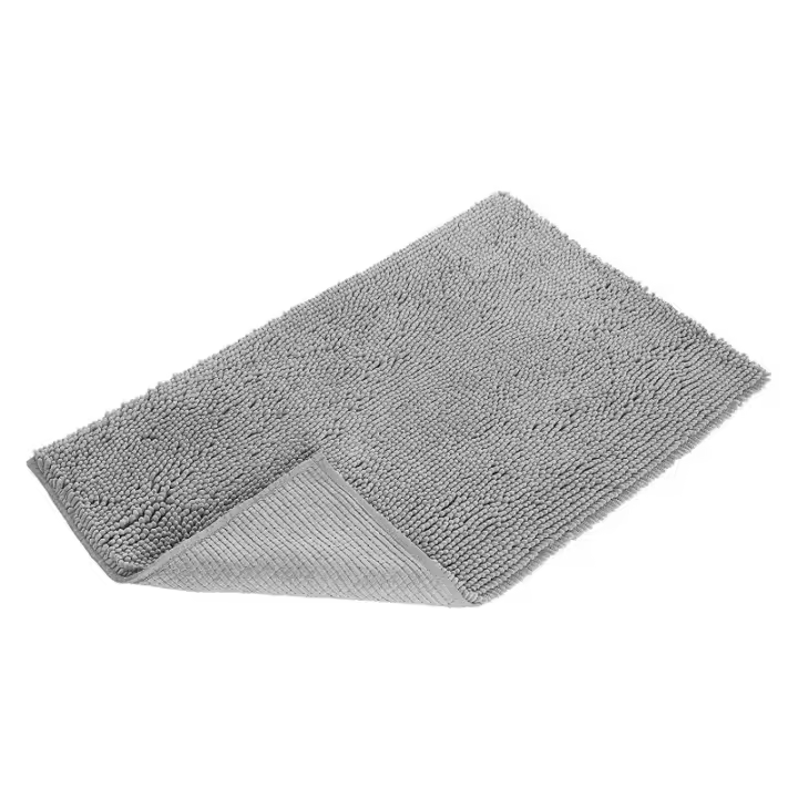 Alfombra de baño antideslizante y absorbente Chenilla lavable para ducha, cocina, puertas de entrada, pasillo de dormitorio, sala de estar 40X60Cm - 1