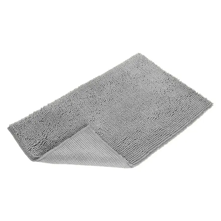 Alfombra de baño antideslizante y absorbente Chenilla lavable para ducha, cocina, puertas de entrada, pasillo de dormitorio, sala de estar 40X60Cm - 1