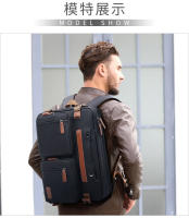 Oblicua Span estudiante bolsa de la escuela bolso de negocios bolsa de ordenador al aire libre mochila de los hombres - details 7