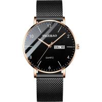 Hombre impermeable doble calendario tendencia cielo estrellado no mecánico reloj de cuarzo - details 6