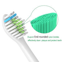 Cabeza de Cepillo de Dientes Compatible con Sonicare FlexCare Diamond Clean HX6100 HX6150 HX6411 HX6431 HX6451 HX6500 HX6511 Material de Silicona Hecha en China - details 2