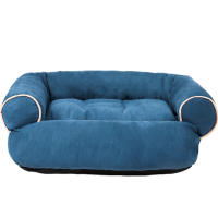 Cama tumbona lavable a máquina para mascotas, súper suave, felpa, esponjosa, calentamiento - details 11