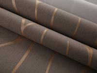 Papel Tapiz De Estilo Europeo 3D Moderno 53cm En Poliéster No Tejido Para Decoración De Habitaciones Curva Rayas Adhesivos Para Pared - details 4