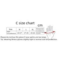 Guantes de Gimnasio Antideslizantes Soporte de Muñeca para Levantamiento de Pesas y Crossfit - details 4