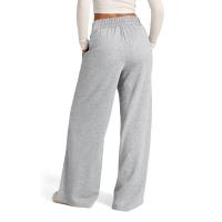 High Waisted Wide Leg Sweatpants Para Mujer Pantalones De Yoga Casuales Jogger De Cintura Baja Estilo Casual Cotton Ankle-Length - details 18