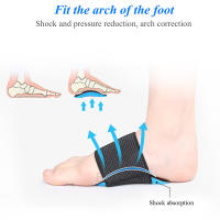 EiD-plantillas ortopédicas para hombres y mujeres, soporte para arco de pies planos, vendaje para pies, plantillas deportivas Valgus Varus - details 19